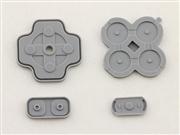 Replacement Buttons Conductive D-Pad Rubber for NEW 3DS 4-Piece Set (Original) 02
