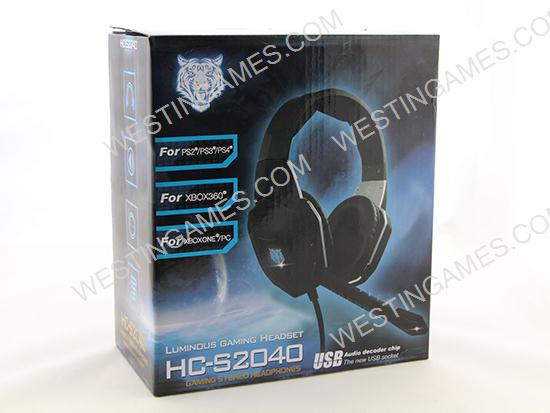 Light Luminous Wired Gaming Stereo Headphones with Microphone for XBOX ONE XBOX360 PS4 PS3 Mac