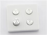 Metal ABXY Bullet Shell Buttons Mod Kit for XBOX ONE Controller Joystick - Silver 02
