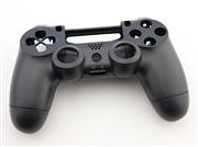 Replacement Top and Bottom Housing Shell Case for Playstation 4 PS4 Controller - Matt Black (OEM A)