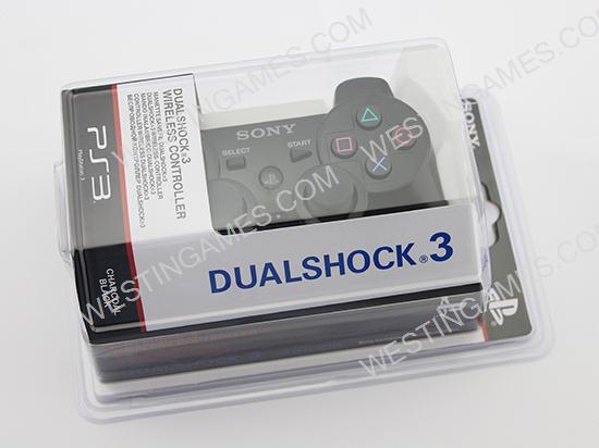 Dual Shock DualShock 3 Wireless Bluetooth SIXAXIS Controller Black for Playstation 3 PS3