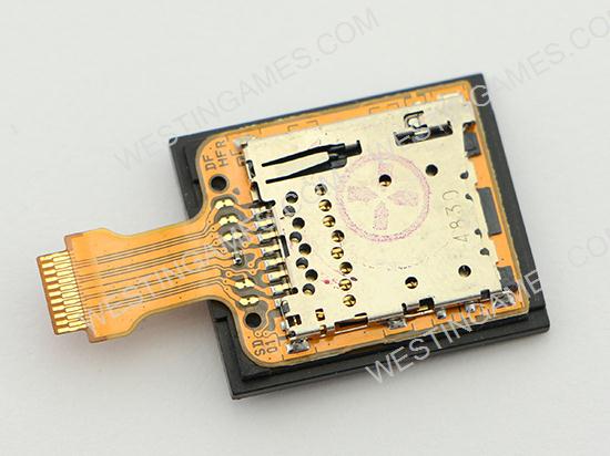 Micro TF Memory Card Socket Connetor Flex Cable for NEW 3DS XL (Pulled)