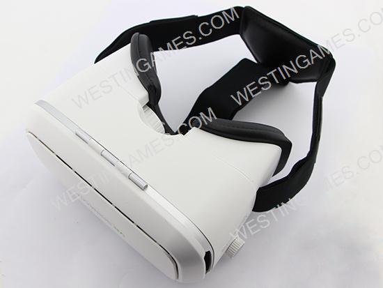 VR Shinecon 1Gen Virtual Reality VR 3D Glasses Movies Game for Mobile Phone - White 03