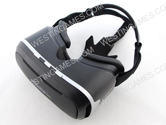 New VR Shinecon 2Gen Virtual Reality VR 3D Glasses Movies Game for Mobile Phone - Black 03
