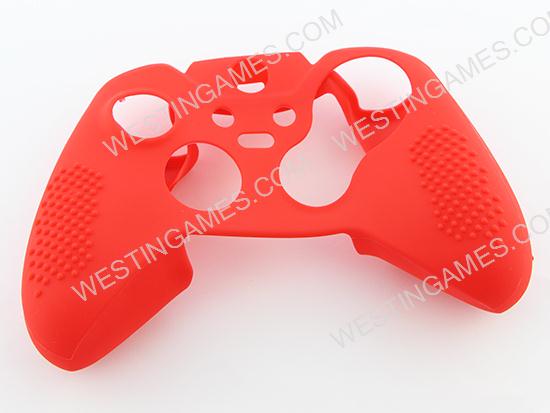 Protective Silicone Skin Case for XBOX ONE Elite Controller - Red (Nude Packs)