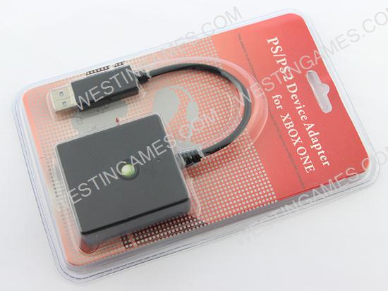 PS2 Controller and Steel Wheel to XBOX ONE and Windows PC Converter Adapter