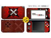 Autocollant Crystal Epoxy Skin coloré pour console NEW 3DS LL/XL - 100 thèmes