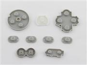 Replacement Buttons Conductive D-Pad Rubber for WII U Gamepad 9-Piece Set
