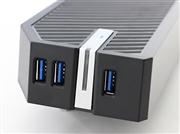 2.5” Hard Drive Storage Enclosure 3x Front USB 3.0 Media HUB For Xbox ONE Console 05