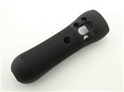 Extreme Grip Handle Silicone Sleeve Skin Cover for PS3 PS4 Move Motion Controller - Black