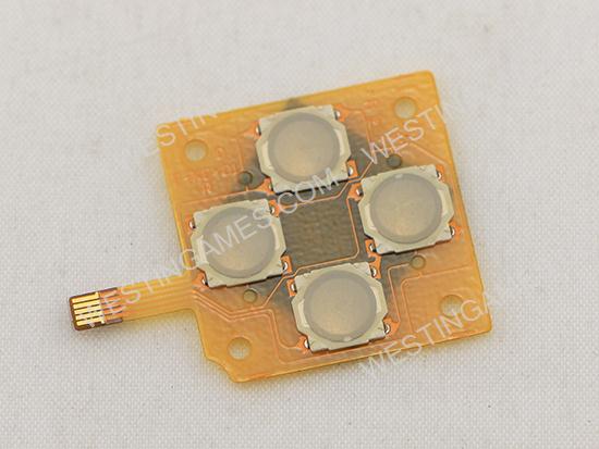 Inner Left D-Pad Button Replacement Part for 2015 NEW 3DS XL