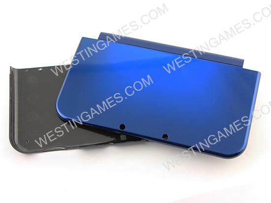 Original Top and Bottom Housing Shell Case Replacement Part for NEW 3DS LL/XL - Blue (JP)