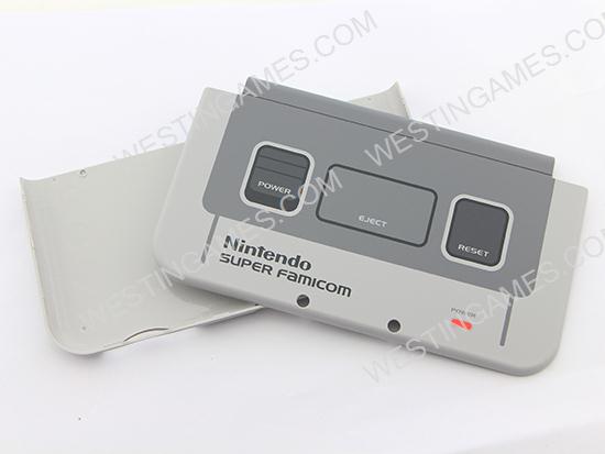 Original Top and Bottom Housing Shell Case Part for NEW 3DS LL/XL - Super Famicom Limited Edition JP