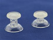 14in1 Magic Removable Plastic Thumb Stick Cap for PS4 and XBOX ONE Controller - Clear White 03