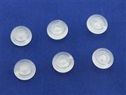 14in1 Magic Removable Plastic Thumb Stick Cap for PS4 and XBOX ONE Controller - Clear White 06