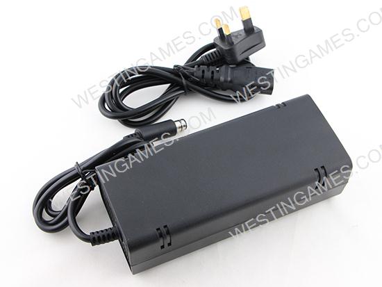 AC Adapter / Power Supply 100-240V for XBOX360 E - UK Plug
