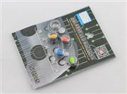 ABXY LED Light Up Buttons Joystick for Xbox One Controller - Skull Ghost