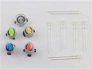 ABXY LED Light Up Buttons Joystick for Xbox One Controller - Skull Ghost 02