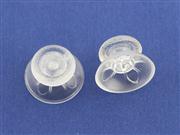 Joystick Analogue 3D Thumbsticks for ps4 Wireless Chontroller - Transparat White