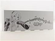 Matt White Relief Pattern HDD Hard Disc Drive Cover Case for Playstation 4 PS4 - Hatune Miku