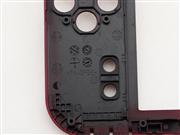 Original Hinge Part Bottom Middle Housing Button Shell Replacement for NEW 3DS XL 2015 - Red 04