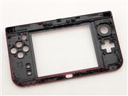 Original Hinge Part Bottom Middle Housing Button Shell Replacement for NEW 3DS XL 2015 - Red 03