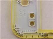 Original Hinge Part Bottom Middle Housing Button Shell Replacement for NEW 3DS XL 2015 - Yellow 04