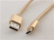10Ft Long Braided Type-C USB 2A Data Sync Charger Cable Cord For Smart Phones Switch - Gold 03