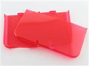 New Style Clear Rubber TPU Soft Gel Game Protective Skin Case Cover for NEW 3DS LL/XL - Red 02