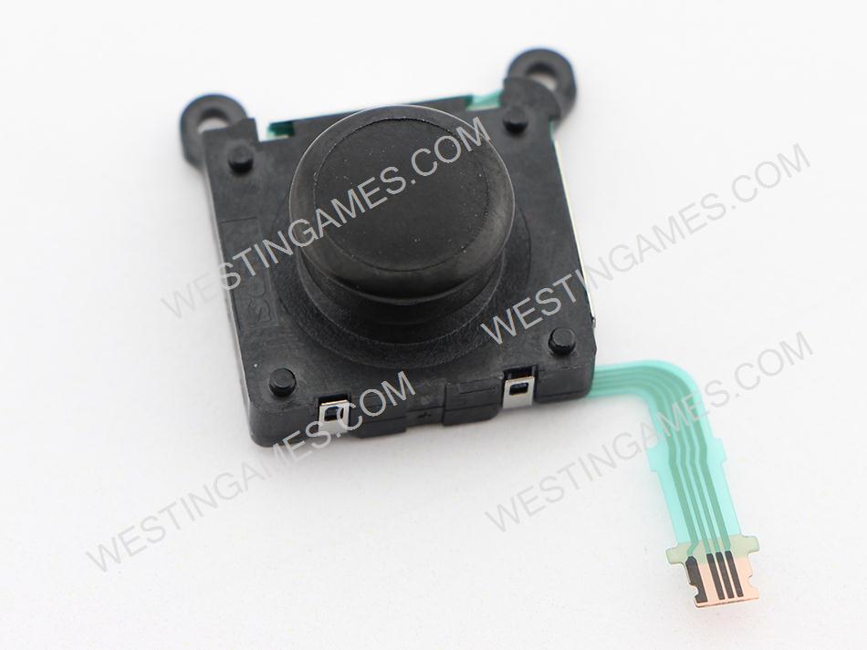 Original 3D Button Analog Sticks Controller Thumbstick Replacement Parts for PS VITA PSV 2000 Black