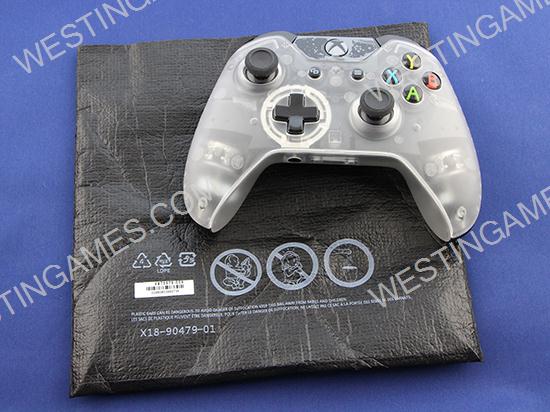 Brand New Wireless Gamepad Controller with 3.5mm Headset Jack for XBOX ONE Transparent Clear (OEM A) 06