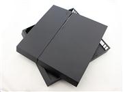 Replacement Top + Bottom Housing Shell Case for Playstation PS4 Console CUH-1200 - Black
