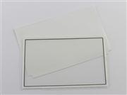 Replacement Top Surface Glass with Gasket Sticker for 3DS XL/LL - White 02