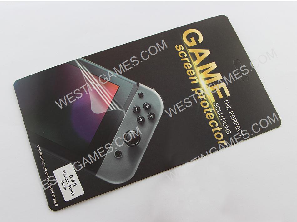 3H Matte Anti-Finger Skin LCD Screen Display Protector Film for NS Switch