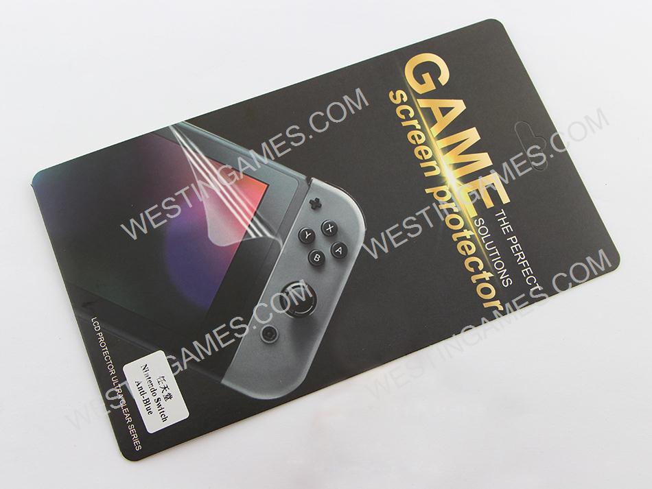 Soft 3H Anti Blue-ray and Anti-Burst LCD Display Protector Film for NS Switch