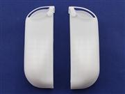 Protective Anti-Slip Soft Silicone Skin Case Set for NS Switch Joy-Con Controller - White 02