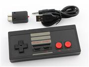 2.4GHz Wireless Controller Gamepad inner Battery for Nintendo Mini Classic NES Console - Black