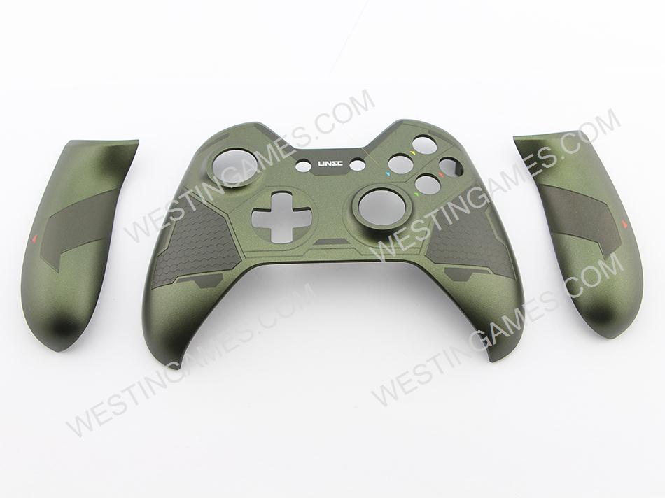 Halo 4 Guardians Limited Edition Controller DIY Case for XBOX ONE 3Pcs Set - Green