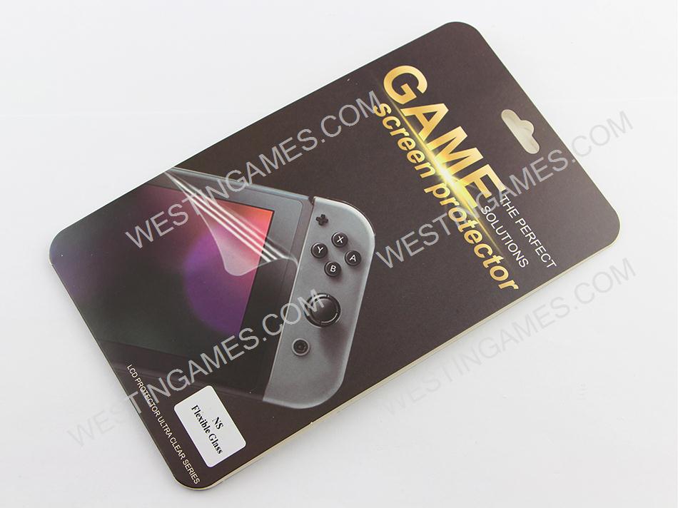 Premium 6H 0.23mm Flexible Glass Film Screen Protector Guard for NS switch