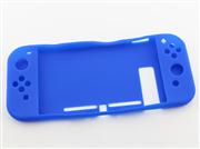 Full Protective Soft Silicone Rubber Skin Case Cover For Nintendo Switch Controller - Blue