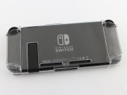 3in1 Transparent Crystal Protecting Cover Case for Nintendo Switch Gamepad - Clear 05