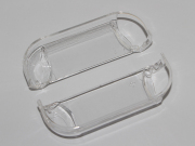 3in1 Transparent Crystal Protecting Cover Case for Nintendo Switch Gamepad - Clear 02