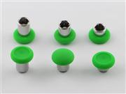 6Pcs Thumbstick Swap Analog Stick Grips Replacement for XBOX ONE Elite Controller - Green