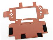 Fashion Leather Anti-slip Protective Cover Case For Nintendo Switch NX 6.2inch Console - Brown 03
