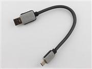 0.65Ft Braided USB 3.0 to USB 3.1 Type-C Sync Fast Charging Cable Cord For Nintendo Switch Galaxy S8