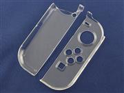 7in1 Transparent Crystal Protecting Cover Case with TPU Grips for Nintendo Switch Gamepad - Clear 05