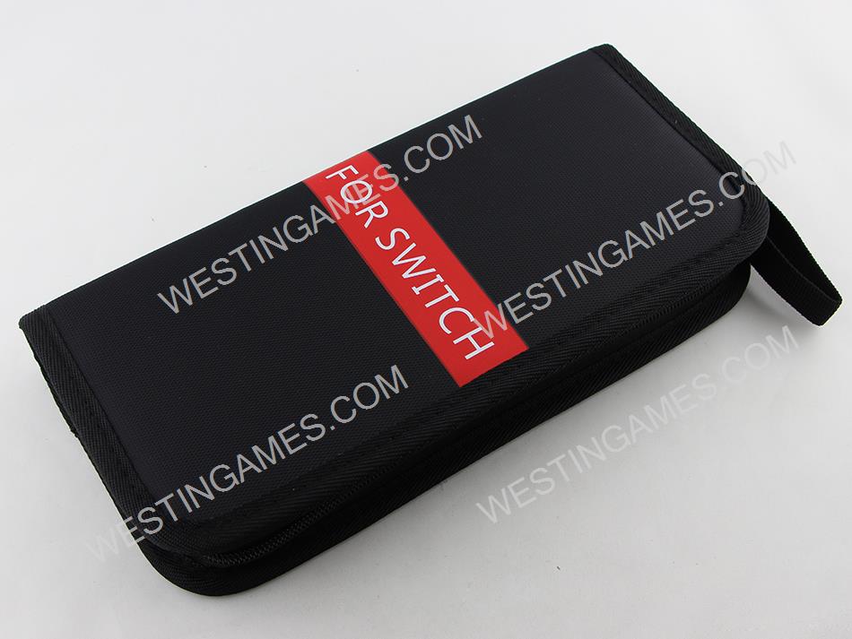 New Canvas Zipper Carrying Case Pouch for Nintendo Switch