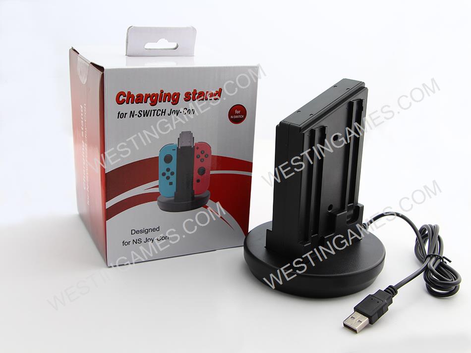 4in1 Joy-Con Controller Charging Dock Station for NS Switch