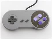 New Super Famicom SFC Snes Controller Gamepad with Packing for PC USB Windows Mac - Purple Button 03