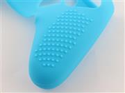 Protective Silicone Skin Case for NS Switch Pro Controller - Blue (Nude Packs) 03